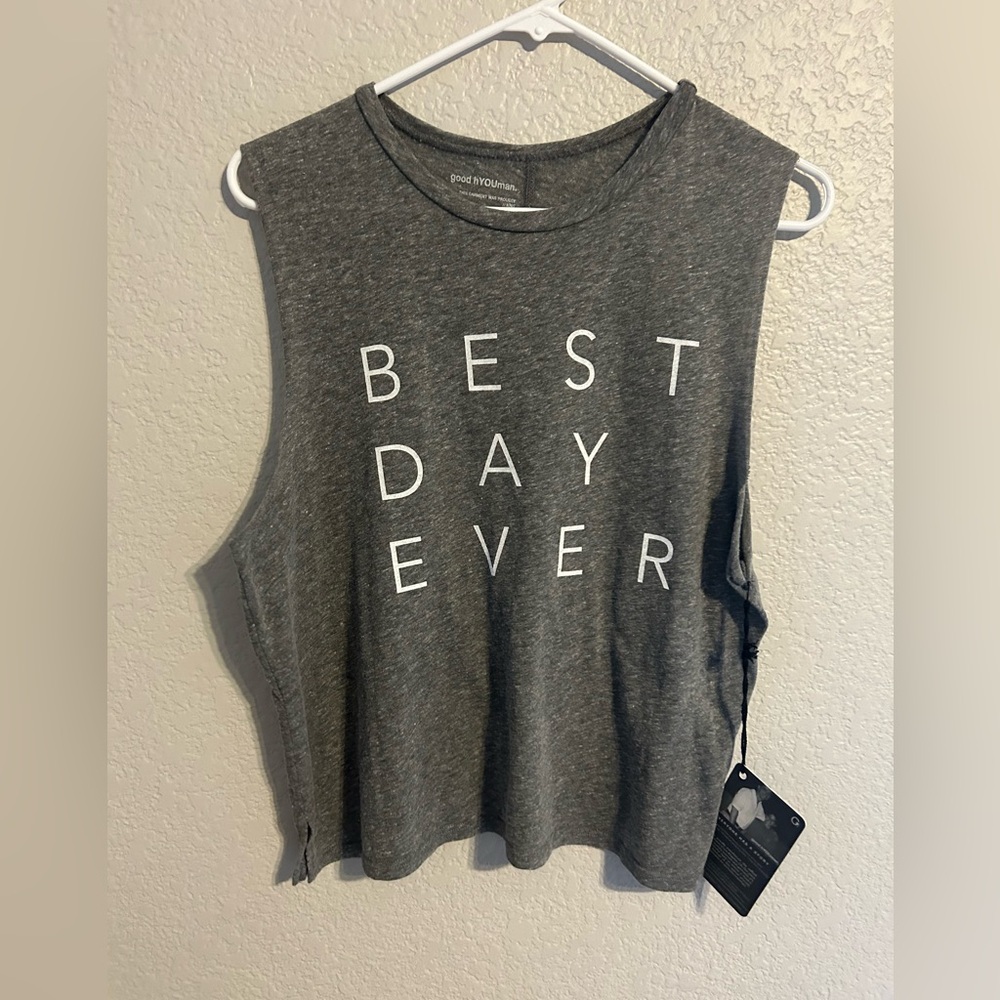 Good Hyouman (human) Tank Top NWT from Anthropologie work out tank